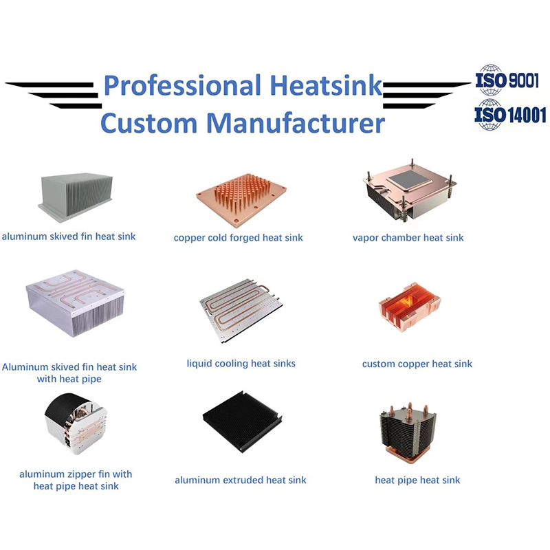 Customized Aluminum Skiving Fin Radiator for LED