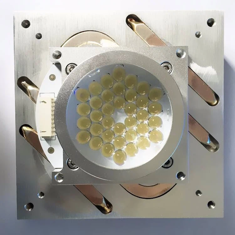 LED heatpipe cooler heatsink