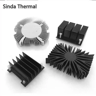 Kundenspezifischer extrudierter Aluminium-Kühlkörper