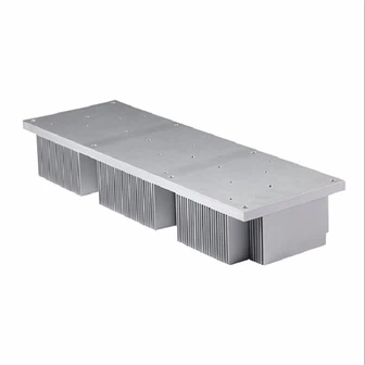 Große Aluminium-Kühlkörperplatte