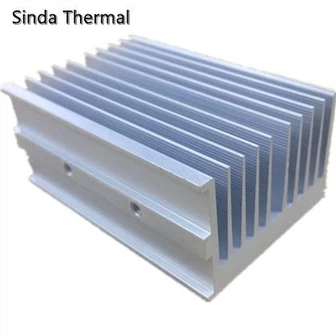 Aluminium CNC gefräster Kühlkörper