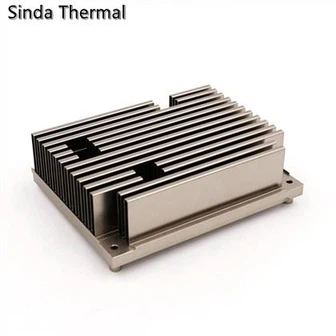 Aluminium gefalteter Lamellenlötkühlkörper