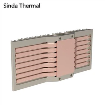 Aluminiumplatte Heatpipe Kühlkörper