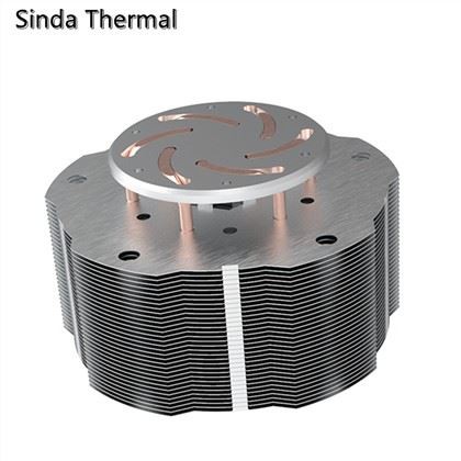 Heatpipe-Kühlkörper für LED